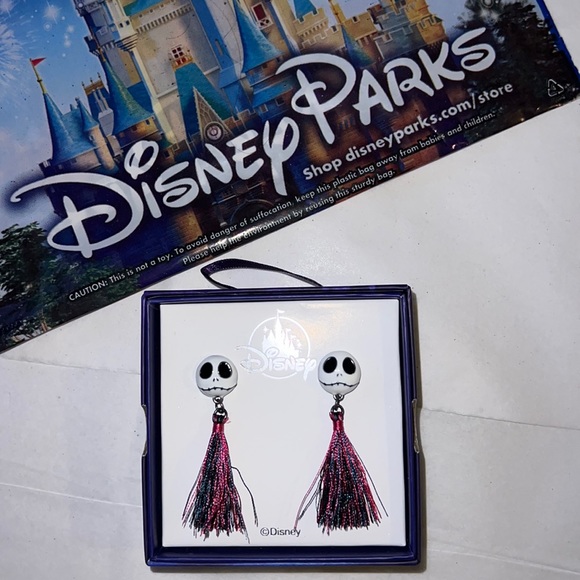 DISNEY The Nightmare Before Christmas Earring Jack the Skeleton - Picture 3 of 13
